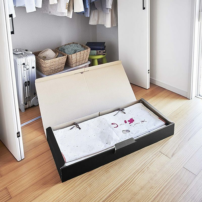 山崎実業の着物収納ボックスtowerはコンパクトでおしゃれ