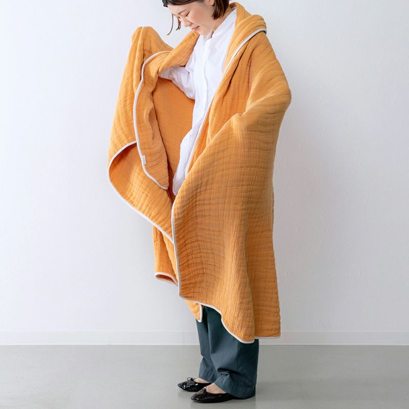 さらりときもちいいガーゼケット