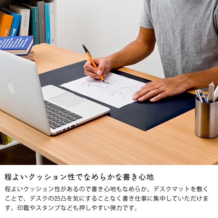 程よいクッション性でなめらかな書き心地のThe Desk Mat