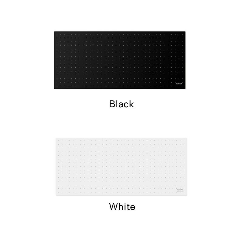ブラックとホワイトの2色から選べるカッターマット