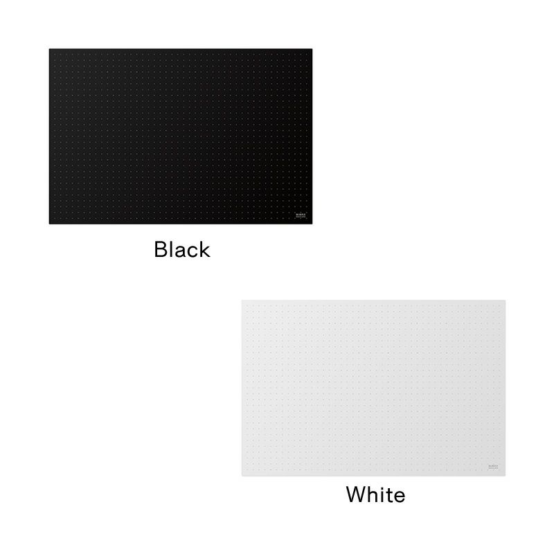 ブラックとホワイトの2色から選べるカッターマット