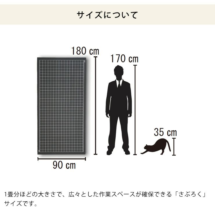ザ・サブロクカッティングマットのサイズについて