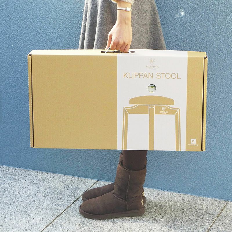 KLIPPANシュニールスツールのパッケージ