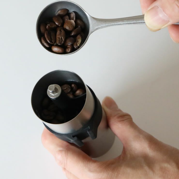 TSUBAME（ツバメ）コーヒーミルの内部