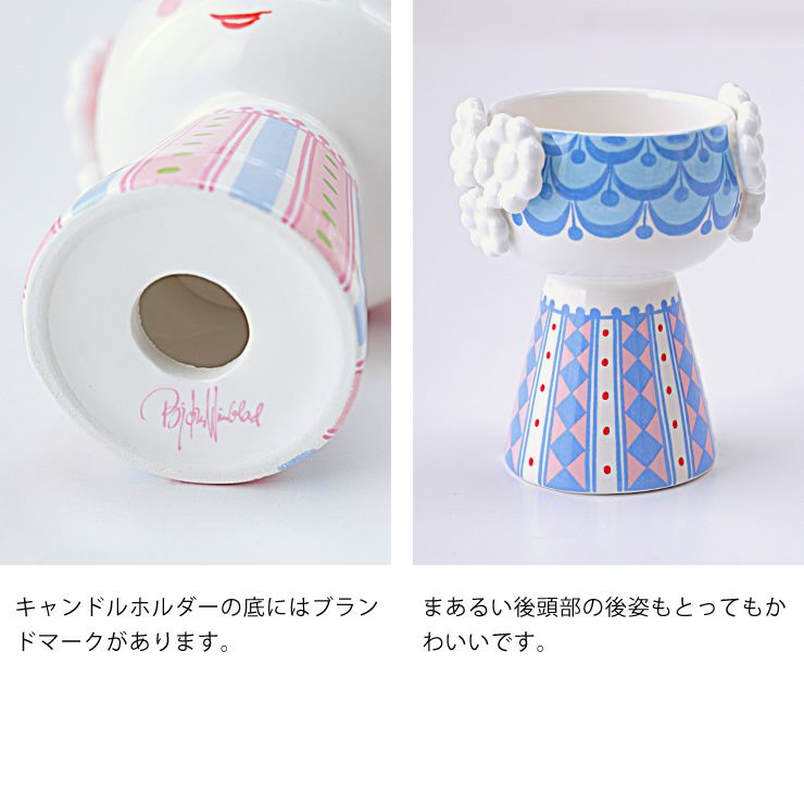 ブランドマークと後ろ姿の詳細