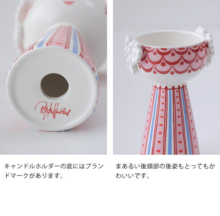 ブランドマークと後ろ姿の詳細