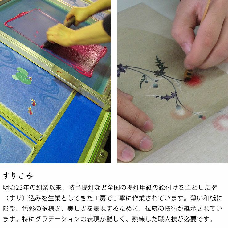 水うちわのすりこみ