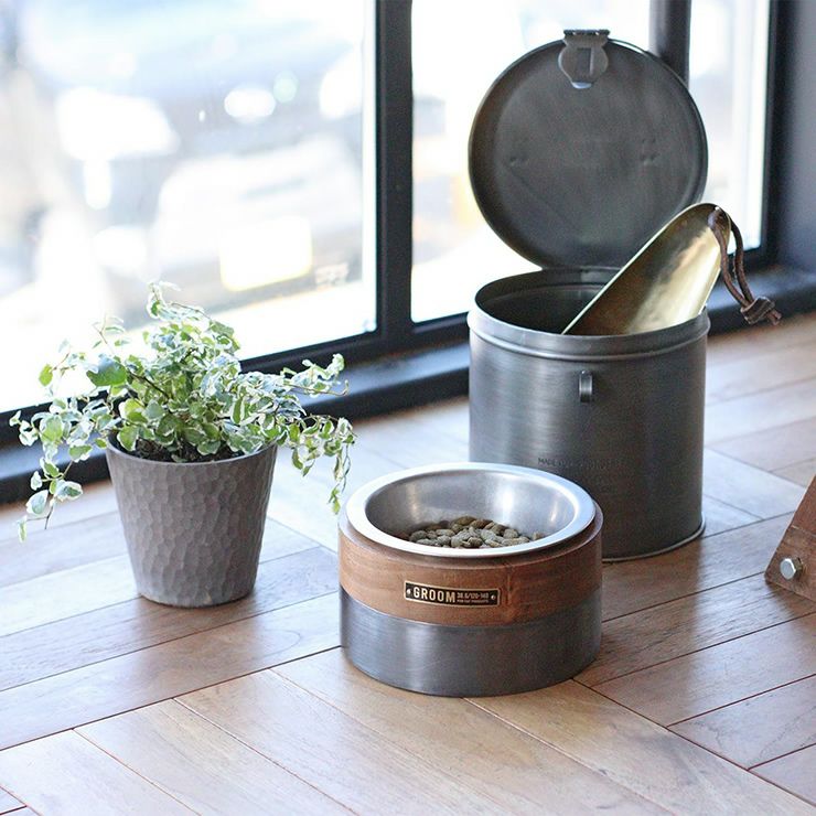 ウッド アンド アイアンフィーディングボウル