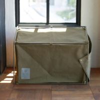 ミリタリーデザインのテントトイレカバー