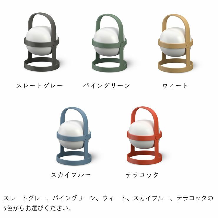 ソフトスポットソーラーサーキュラーは5色展開