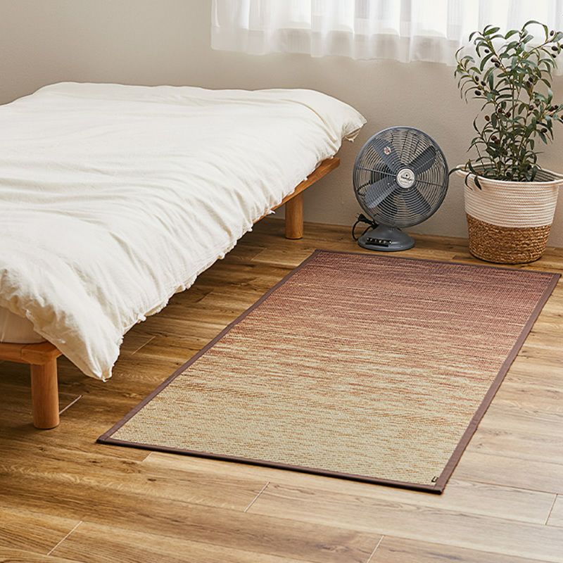 寝室などにもぴったりの 国産い草ラグ（80×160cm）