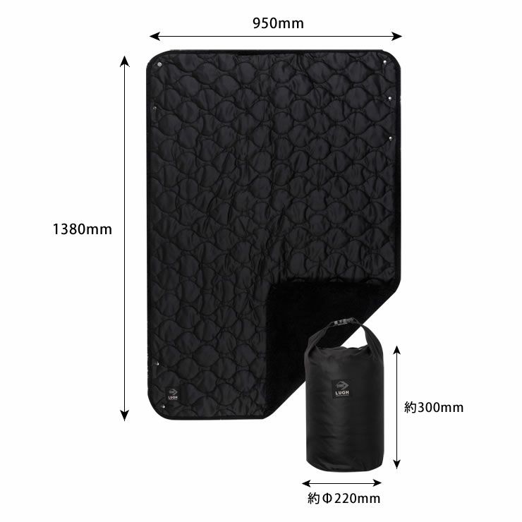 LUGH（ルー）魔法瓶ブランケット新6層仕様Sサイズについて