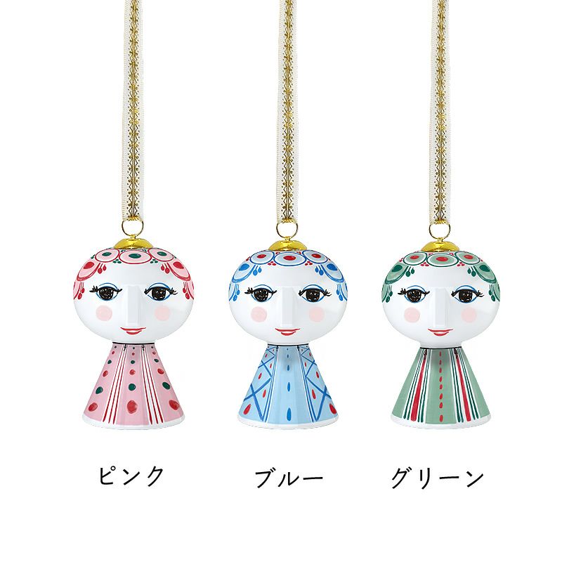 EVA（エヴァ）クリスマスオーナメントの正面画像（レッド・ブルー・グリーン）