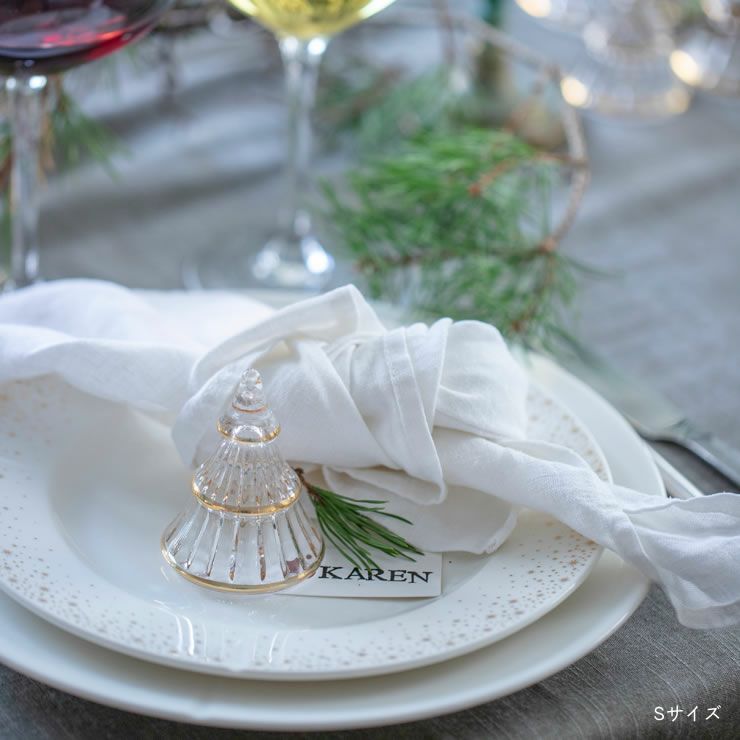 食卓を彩るホルムガードクリスマスツリー