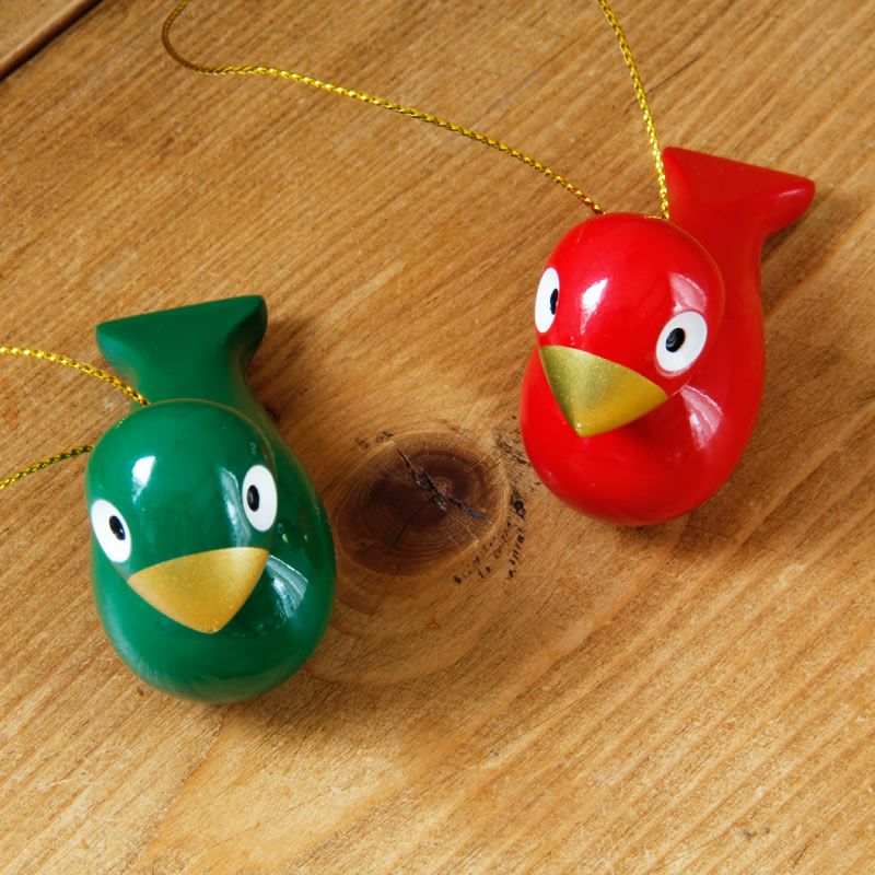 カイ・ボイスンクリスマスバード2個セットの背面