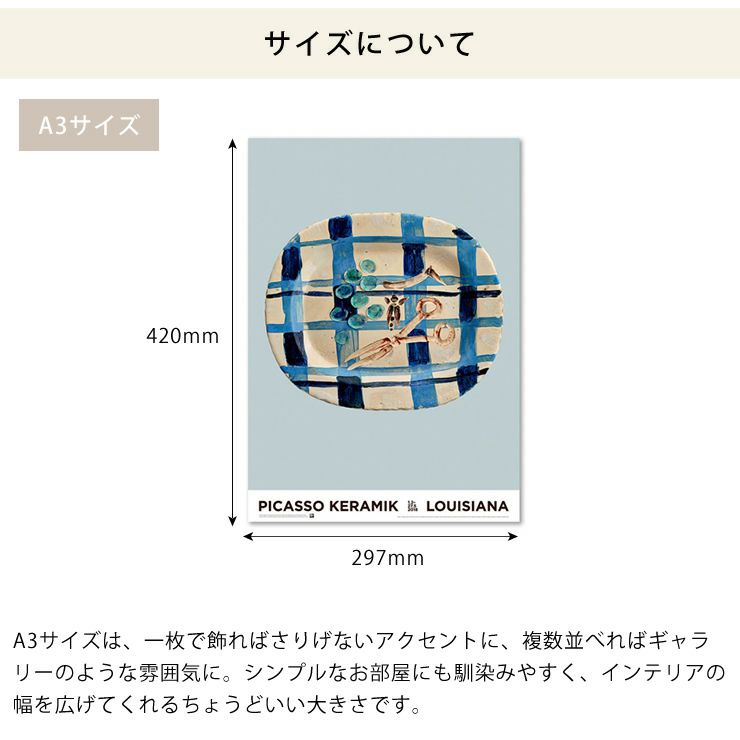 ルイジアナポスターのサイズについて