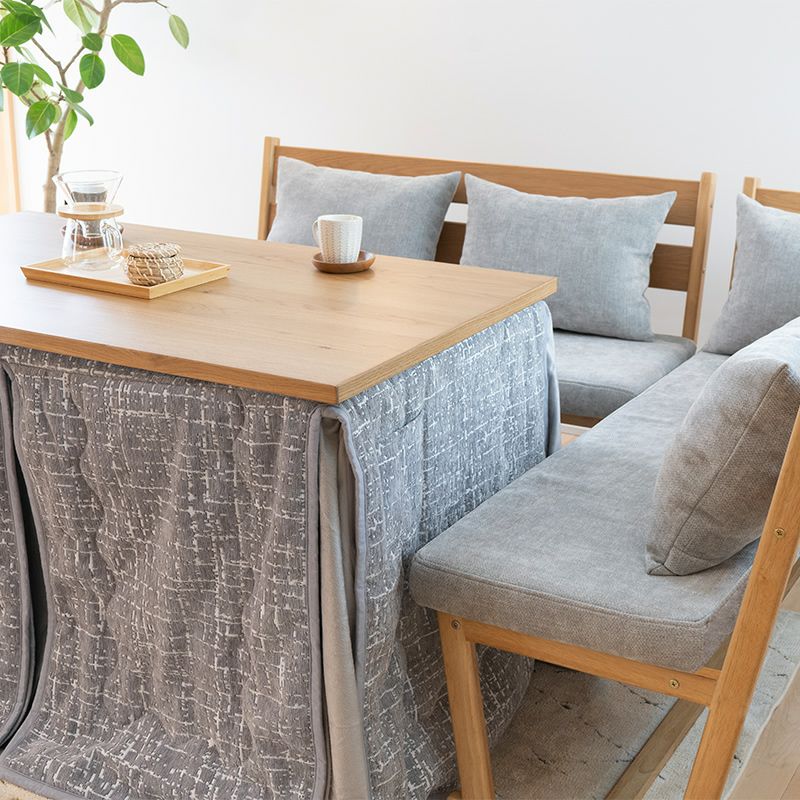 ダイニングこたつ・こたつ布団 4点セットのイメージ