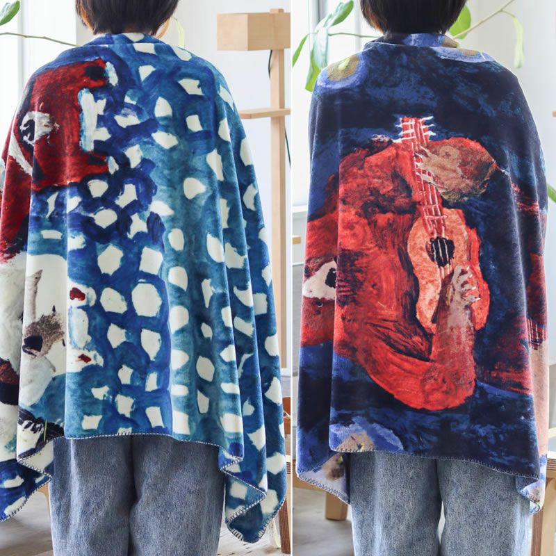 さっと羽織ってもおしゃれなAtelier KOTETSUフリースブランケット