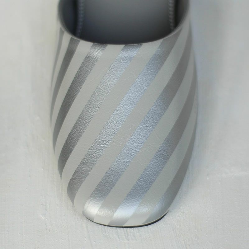 CLOAKROOMS OF .Fuller（クロークルームス オブ フラー）パントゥフル ストライプはおしゃれな室内履き