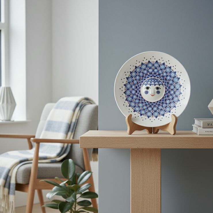 大皿やアートとしても使えるオルガのお皿