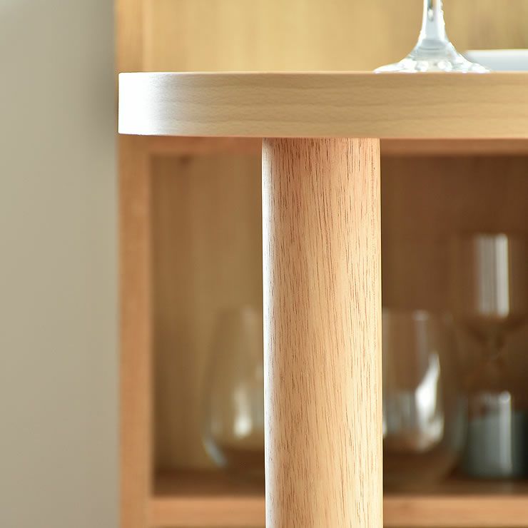 収納棚付きテーブルの天板厚